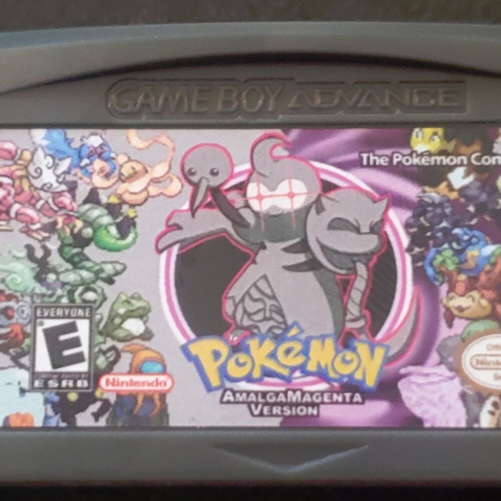 Pokemon Amalga Magenta GBA Video Game